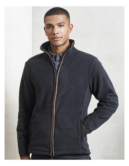 PRE-PR823-Mens Artisan Fleece Jacket 2